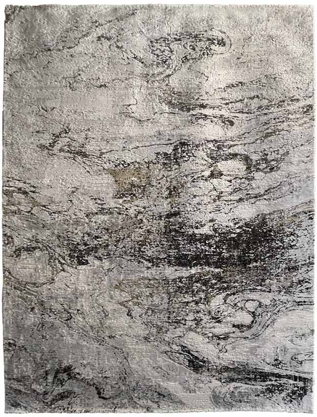 Abstract carpet gray/beige 110