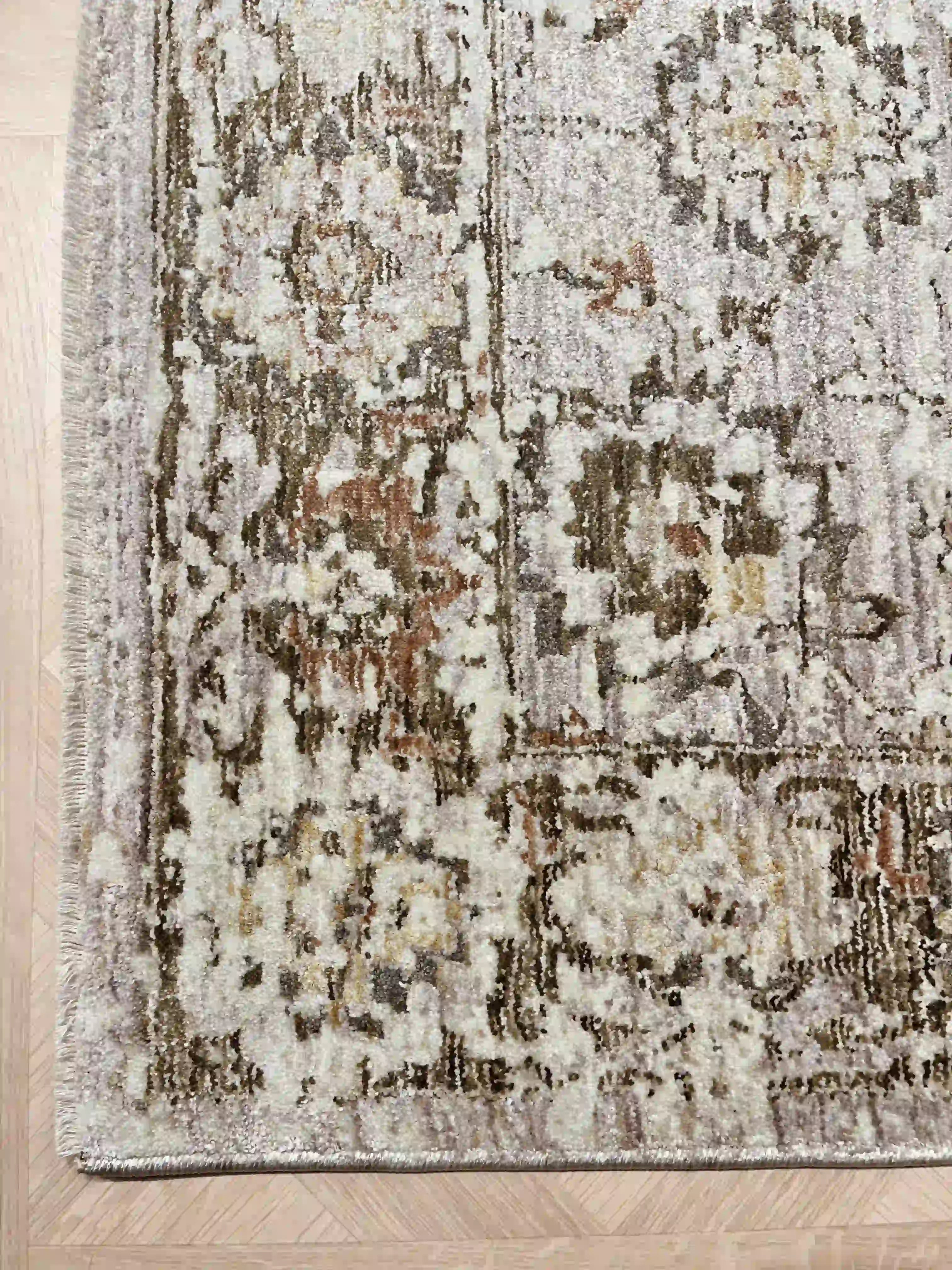 Vintage Alfonso 407 03 colorful rug | ALFENSO