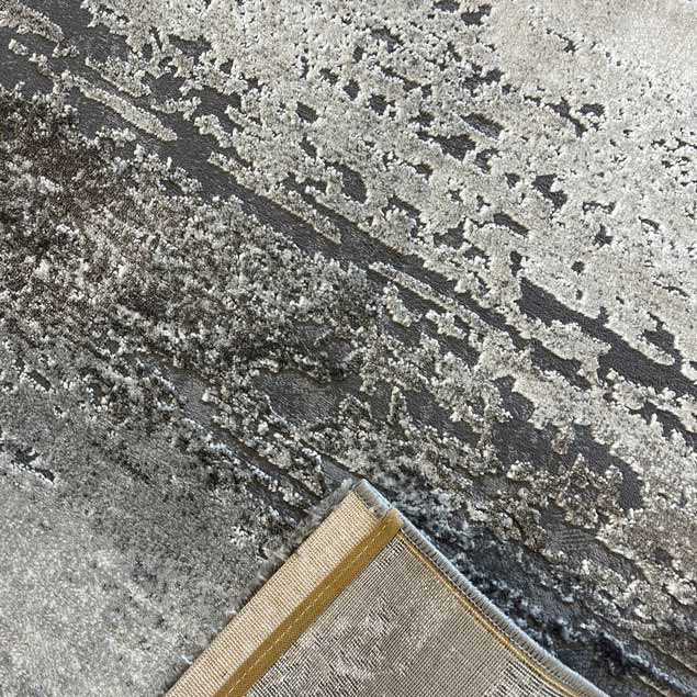 Gray Abstract Carpet 117