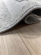 Looped rug frame 342 gray | COZY