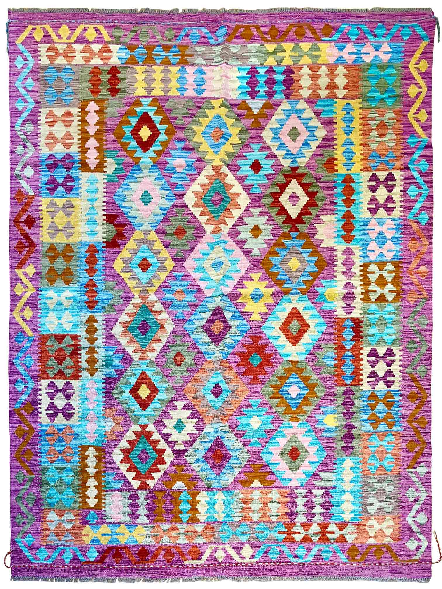 שטיח קילים 666 ורוד 244*171 | KILIM