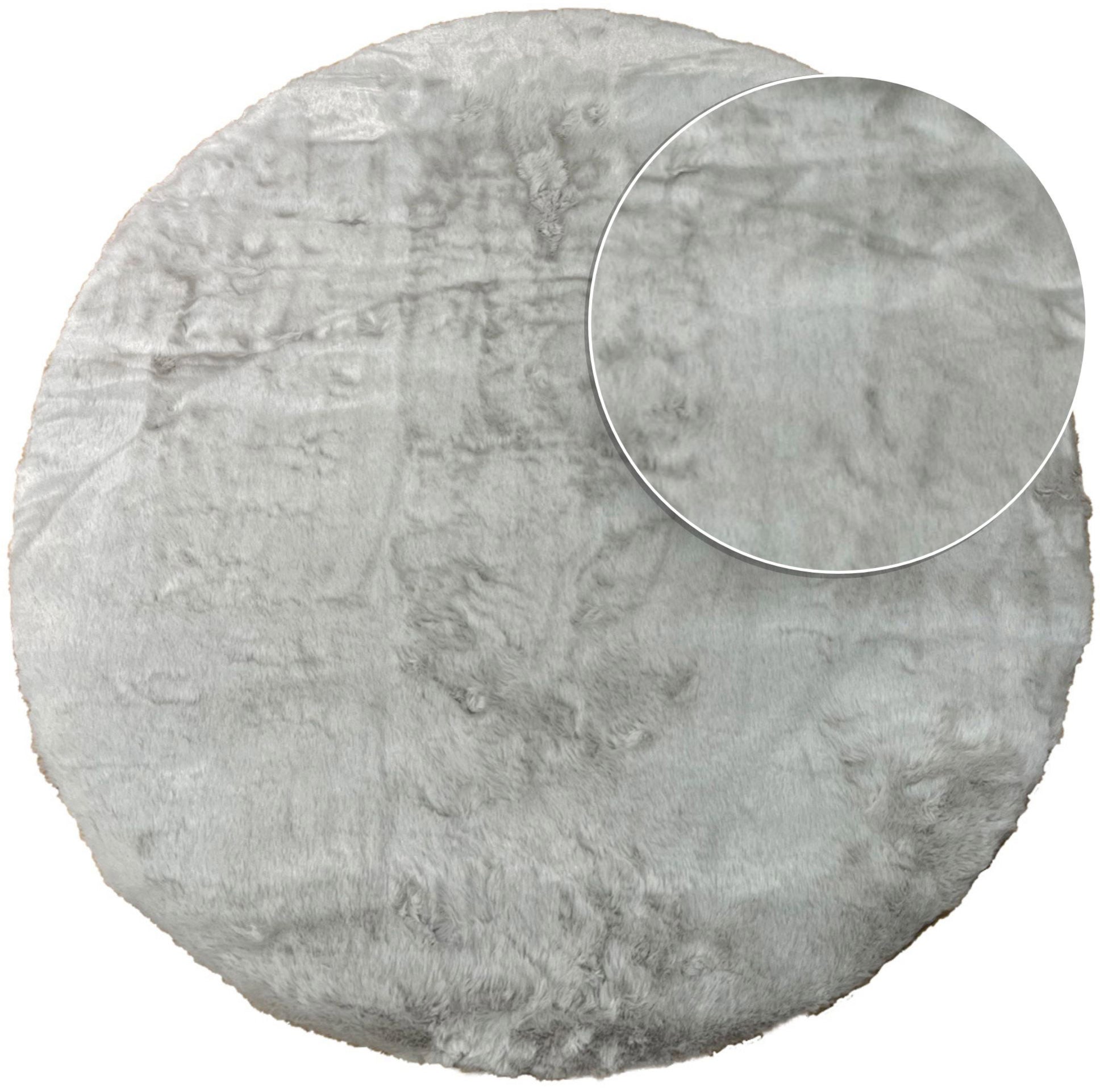 שטיח אניס עגול 222 אפור בהיר | ANISE