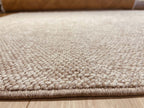 Natural light beige loop pile carpet 315 CREATION