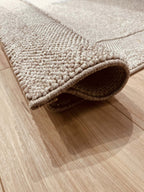 Looped rug frame 341 beige | COZY