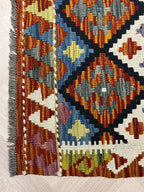 שטיח קילים 672 כתום/צבעוני 248*182 | KILIM