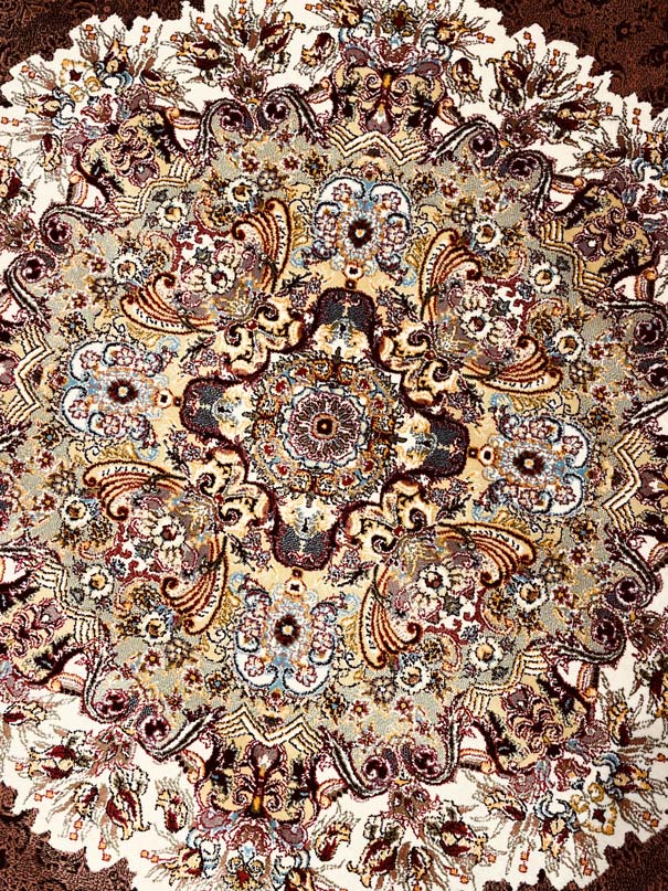 שטיח טהרן 629 בז'/אדום | TEHRAN