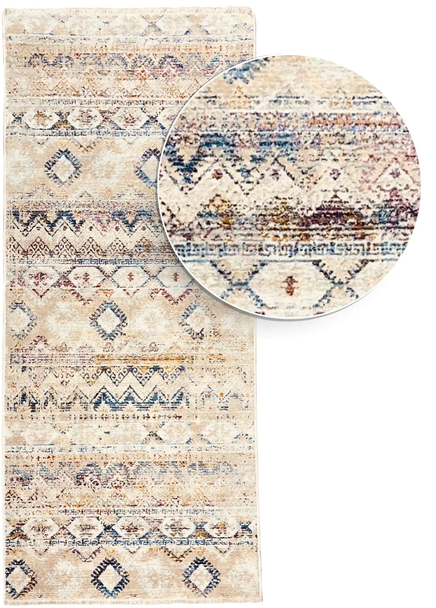 Vintage Madeleine Runner 01 Colorful Rug | MADELEINE