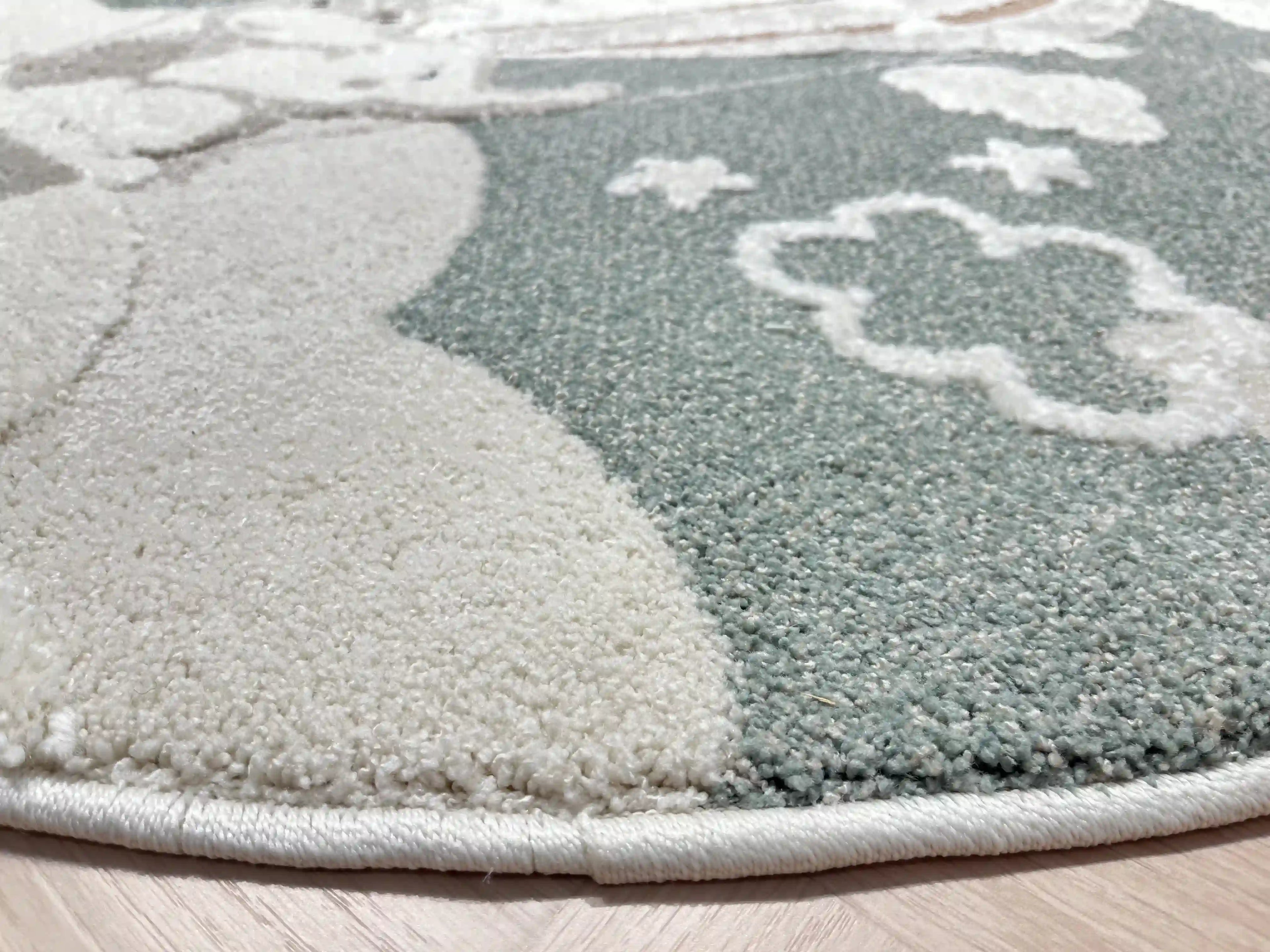 Children's Round Carpet Balloon Blooming 30 03 Colorful | KIDS