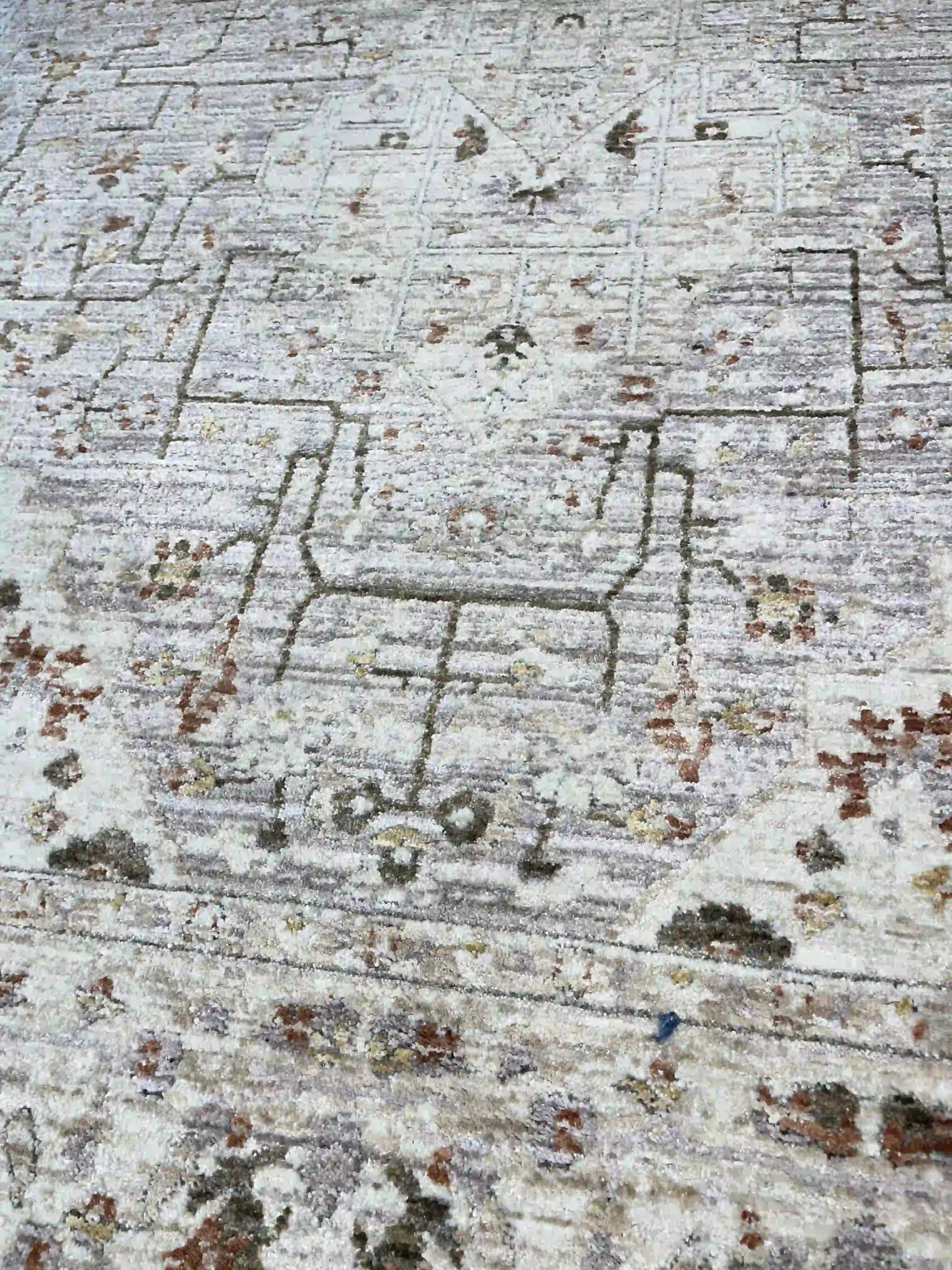 Vintage Alfonso Rug 407 01 Colorful ALFENSO