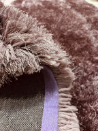 Purple shaggy carpet 750 SHAGGY
