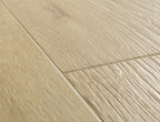 Impressive laminate flooring, natural polished oak 1853 Quick step Sandblasted oak natural