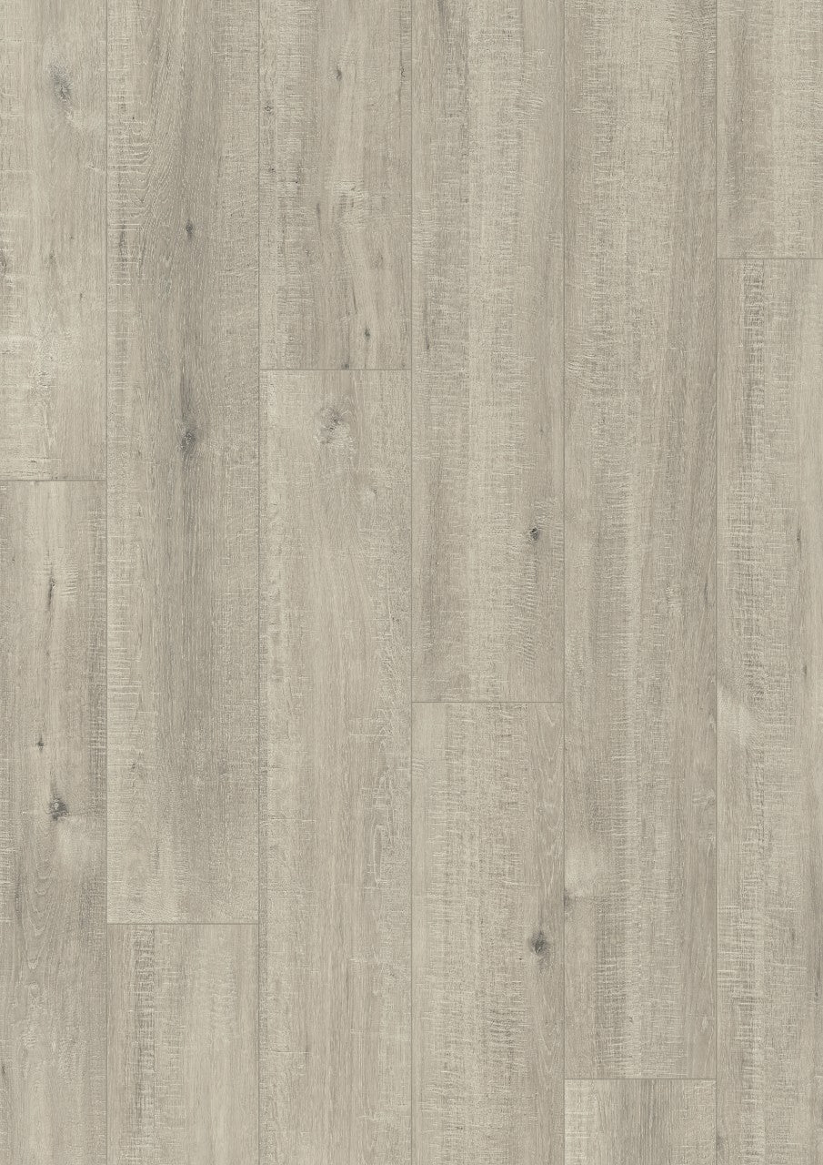 Impressive laminate flooring, charred oak, gray shade 1858 Quick step Impressive