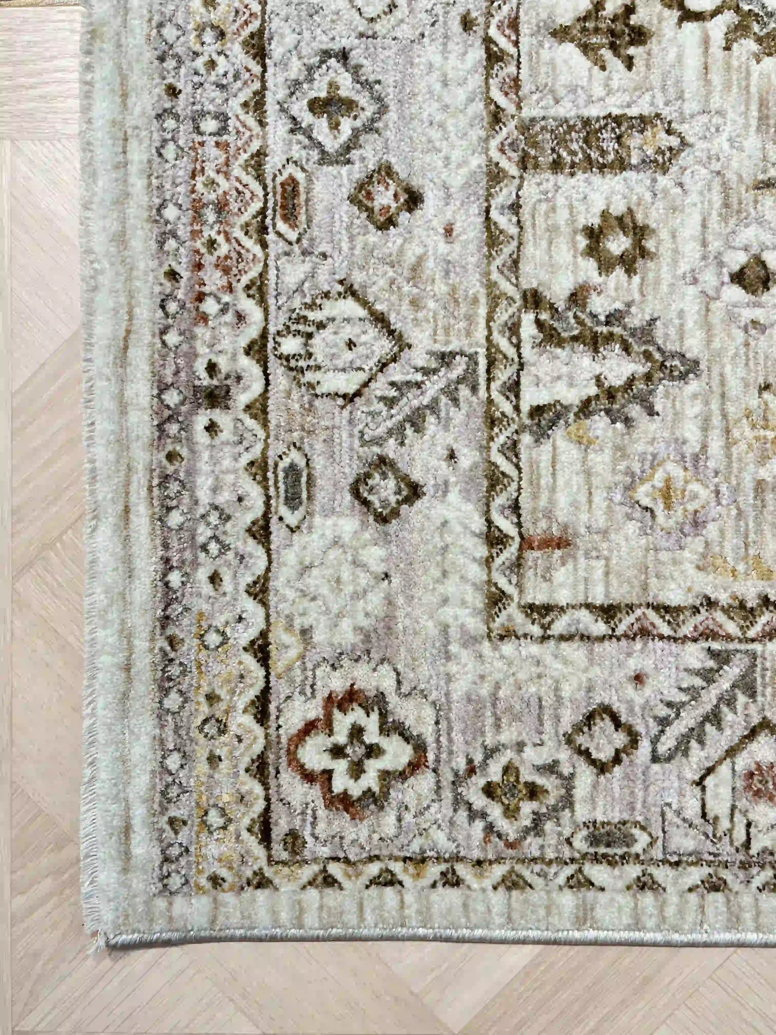 Vintage Alfonso 407 02 colorful rug | ALFENSO