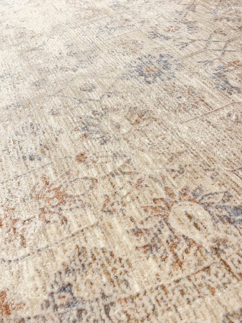 שטיח וינטג' מדלן עגול 415 צבעוני | MADELEINE