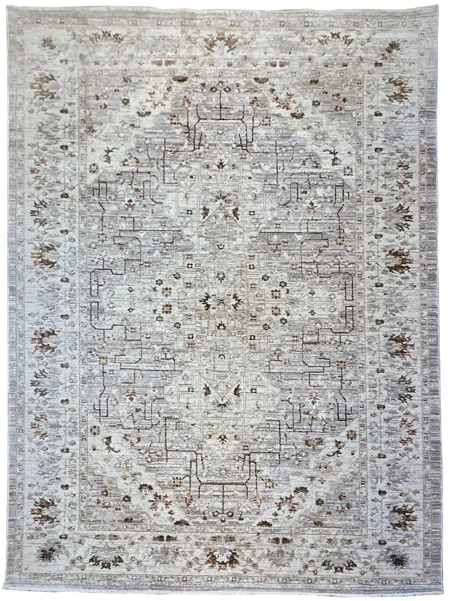 Vintage Alfonso Rug 407 01 Colorful ALFENSO