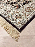 Vintage Silk Carpet 639 01 Dark Blue | SILK