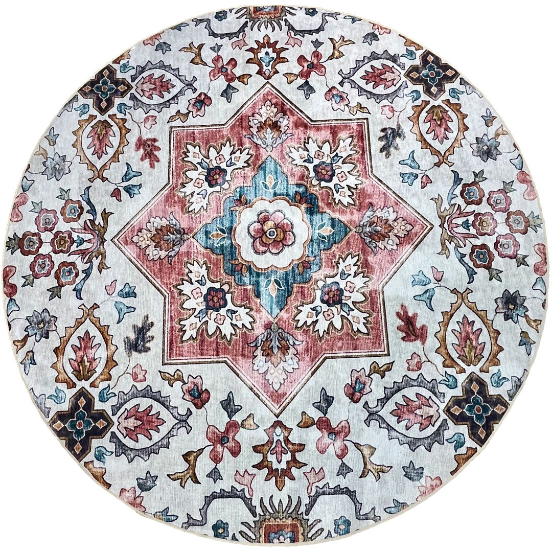 שטיח ליסבון פרחוני עגול 211 | LISBON