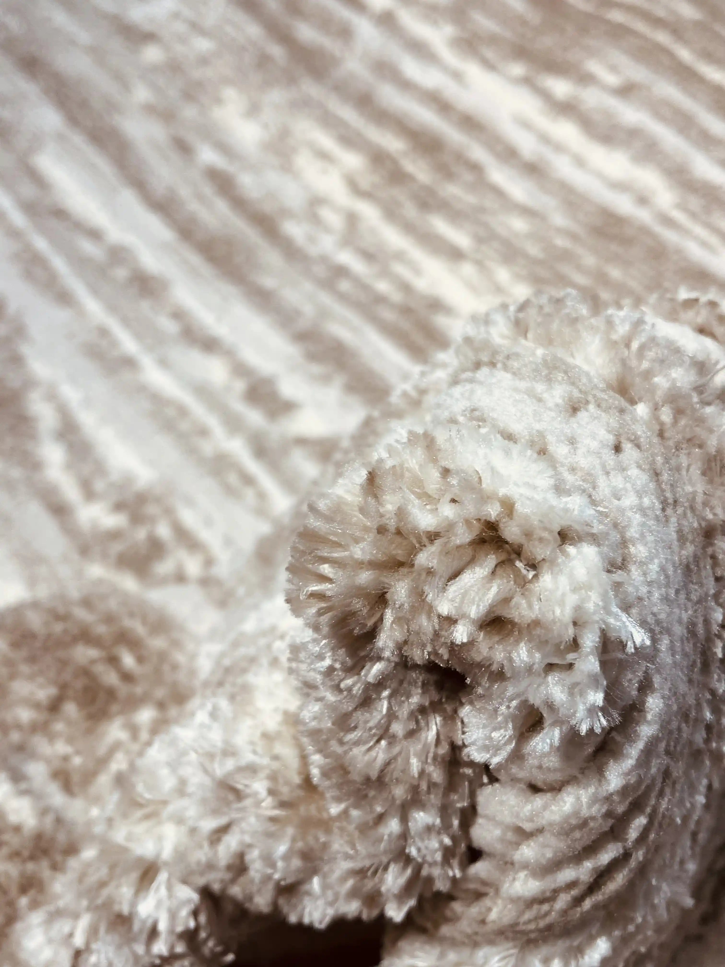 Nordic round rug Serena 317 beige | SERENA