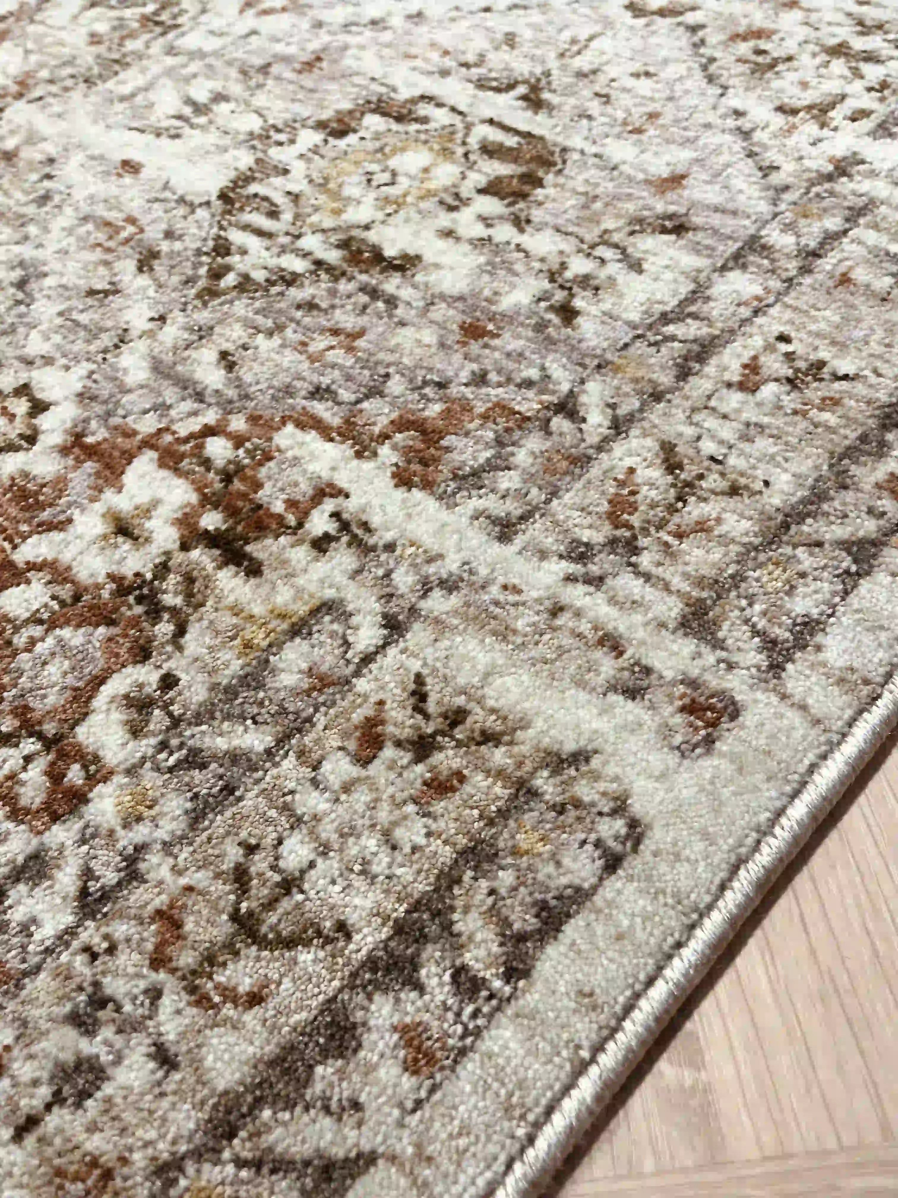 Vintage Alfonso 407 colorful rug | ALFENSO