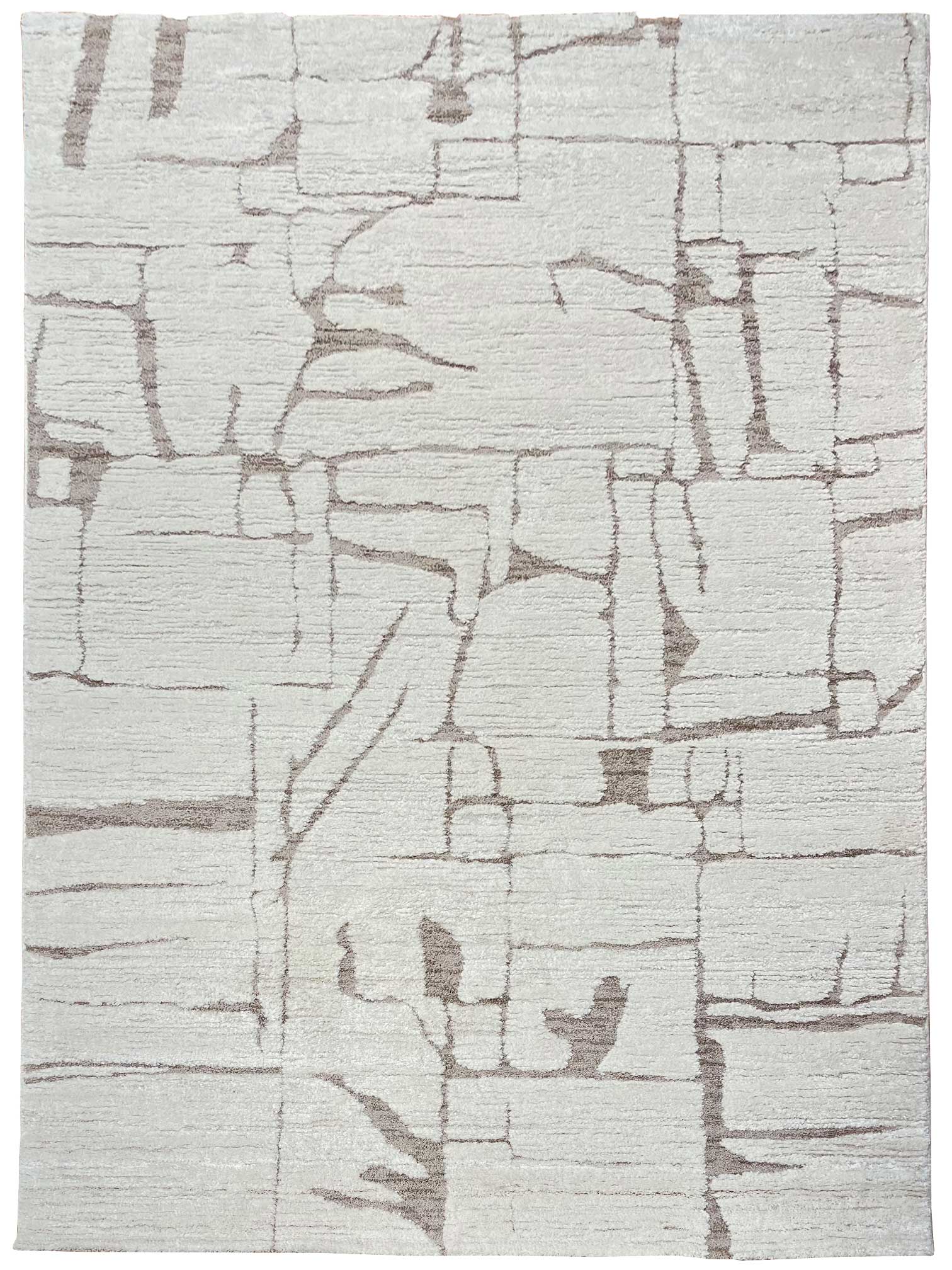 Loren Carpet 27 Cream/Brown | LOREN