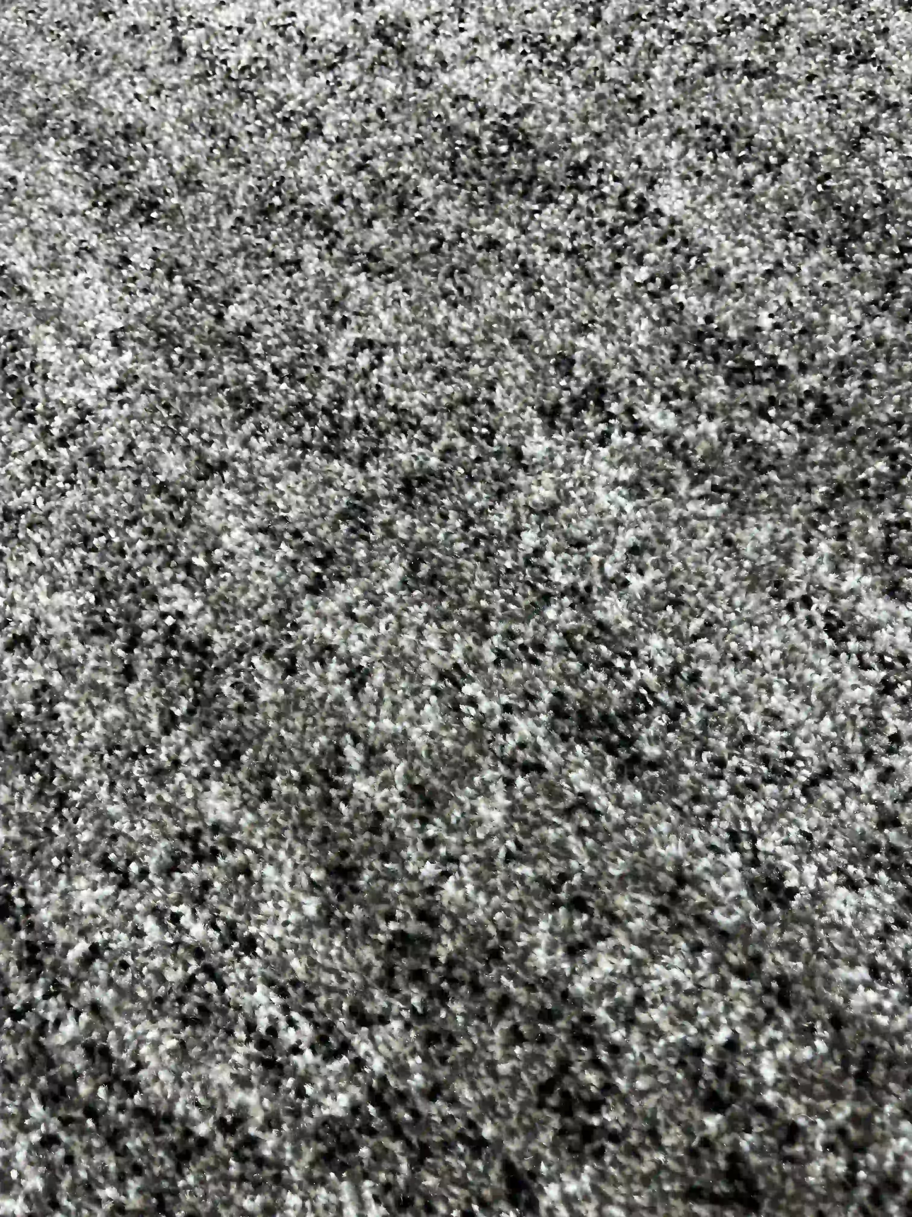 Basic Plain Carpet 456 01 Grey/Black | BASIC