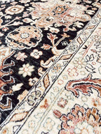 Vintage Silk Carpet 639 01 Dark Blue | SILK