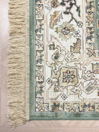 Vintage Silk Carpet 639 05 Green | SILK