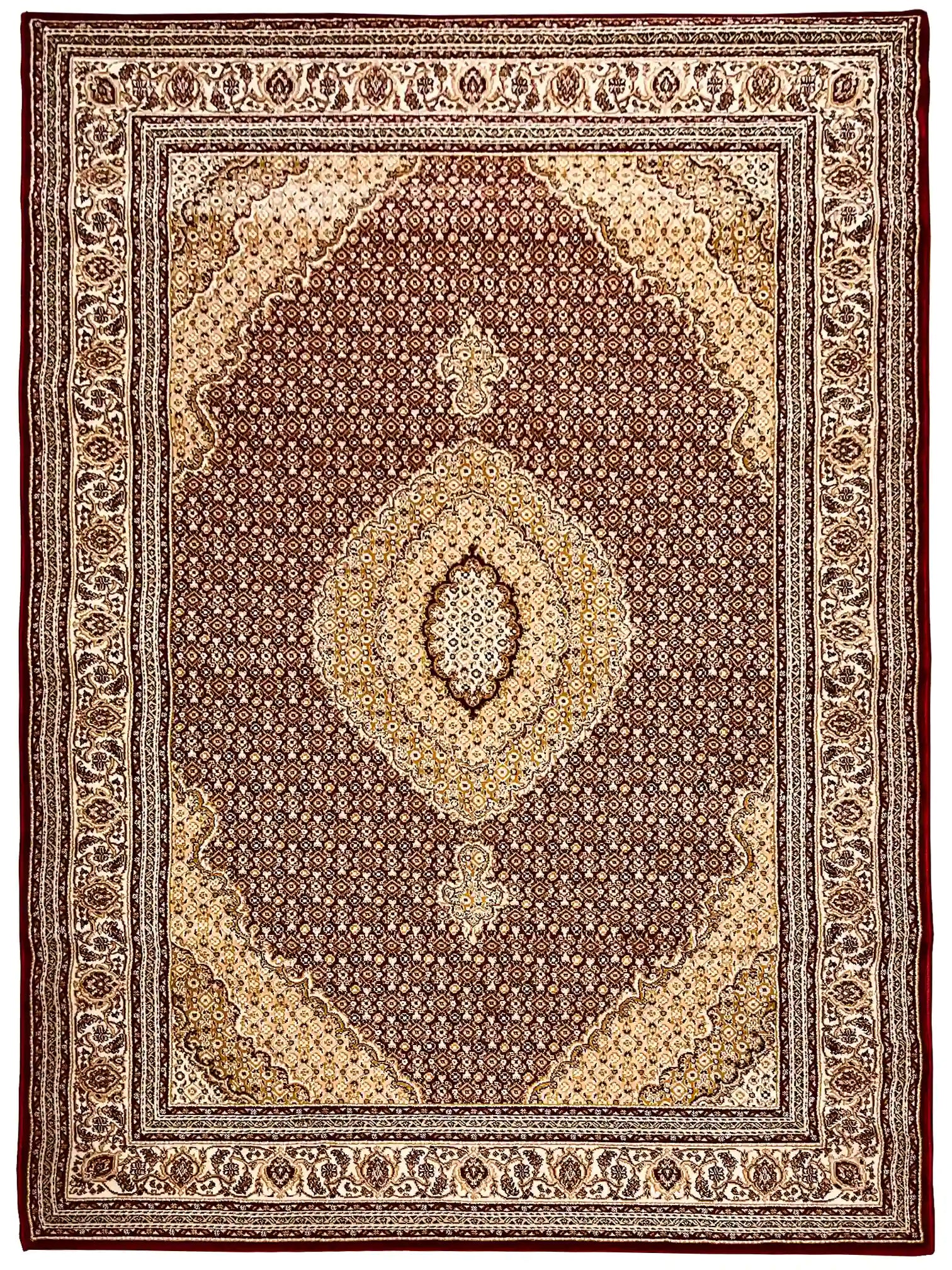 שטיח קלאסי טבריז 637 אדום/בז' | TABRIZ