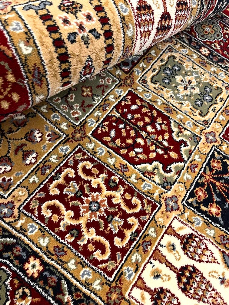 שטיח בחטיאר בלגי ראנר צבעוני/אדום 504