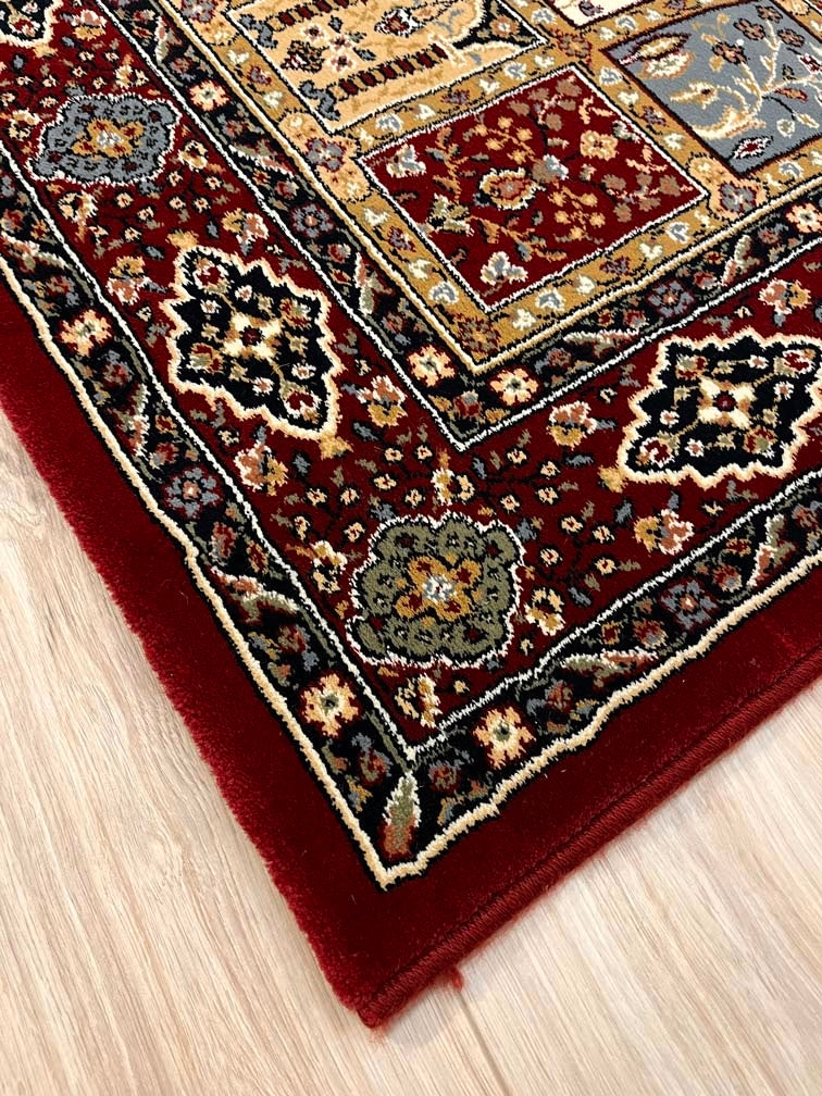 שטיח בחטיאר בלגי ראנר צבעוני/אדום 504