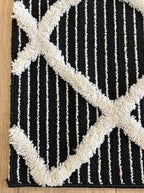 שטיח ורונה שחור/לבן 267