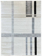 שטיח פנדורה 275 לבן/שחור | Pandora