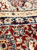 שטיח סילקי קאשן 617 בז' אדום