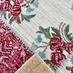Four Seasons Carpet Pink/White 422