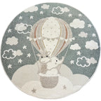 Children's Round Carpet Balloon Blooming 30 03 Colorful | KIDS