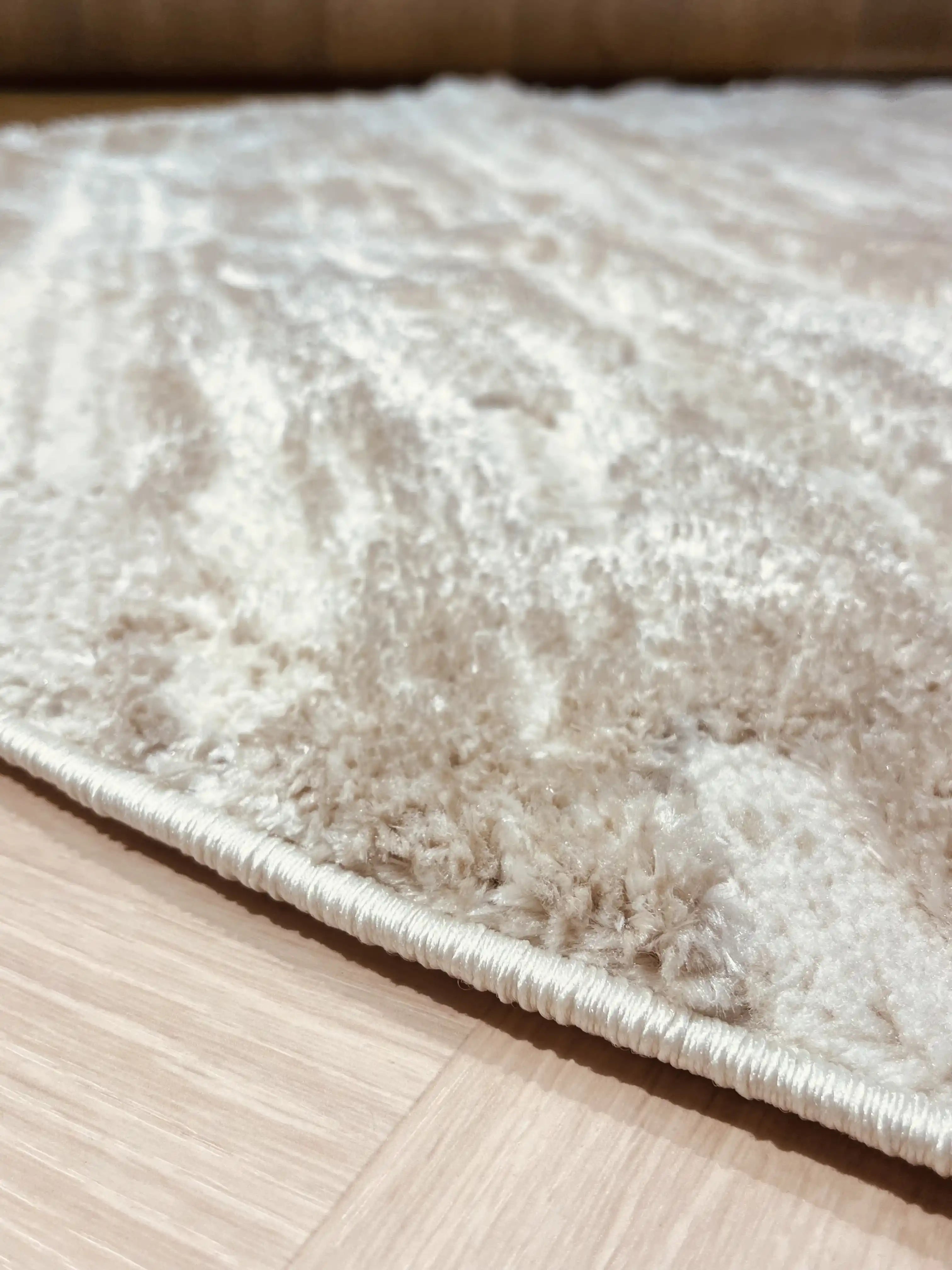 Nordic round rug Serena 317 beige | SERENA