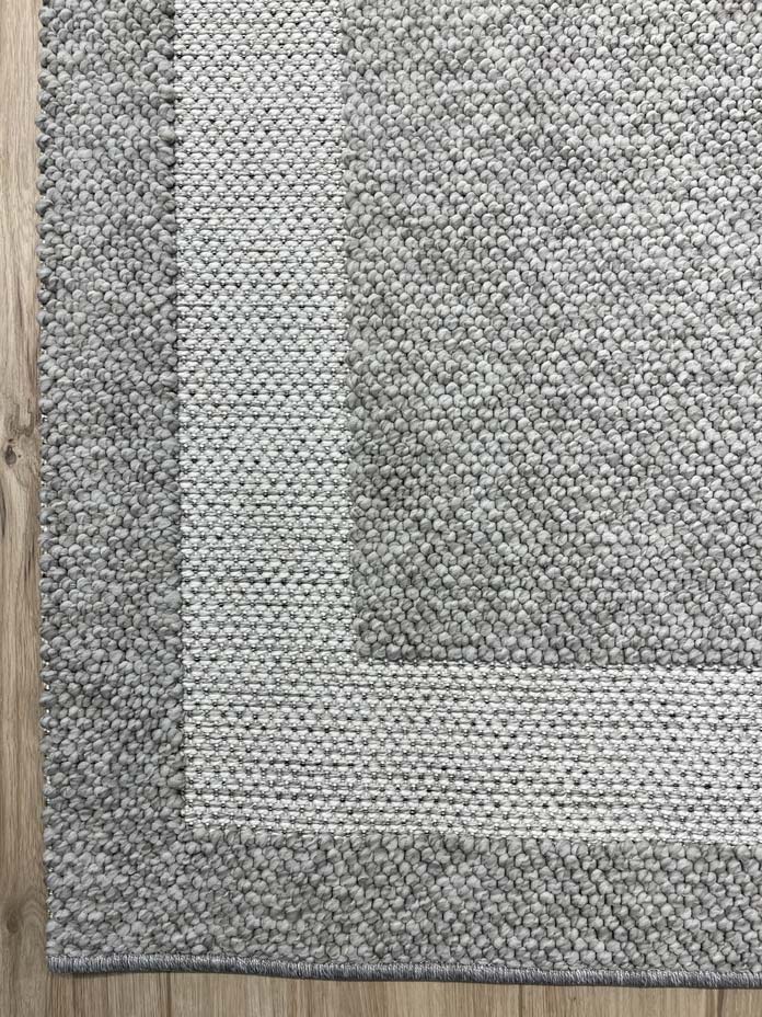 Looped rug frame 342 gray | COZY