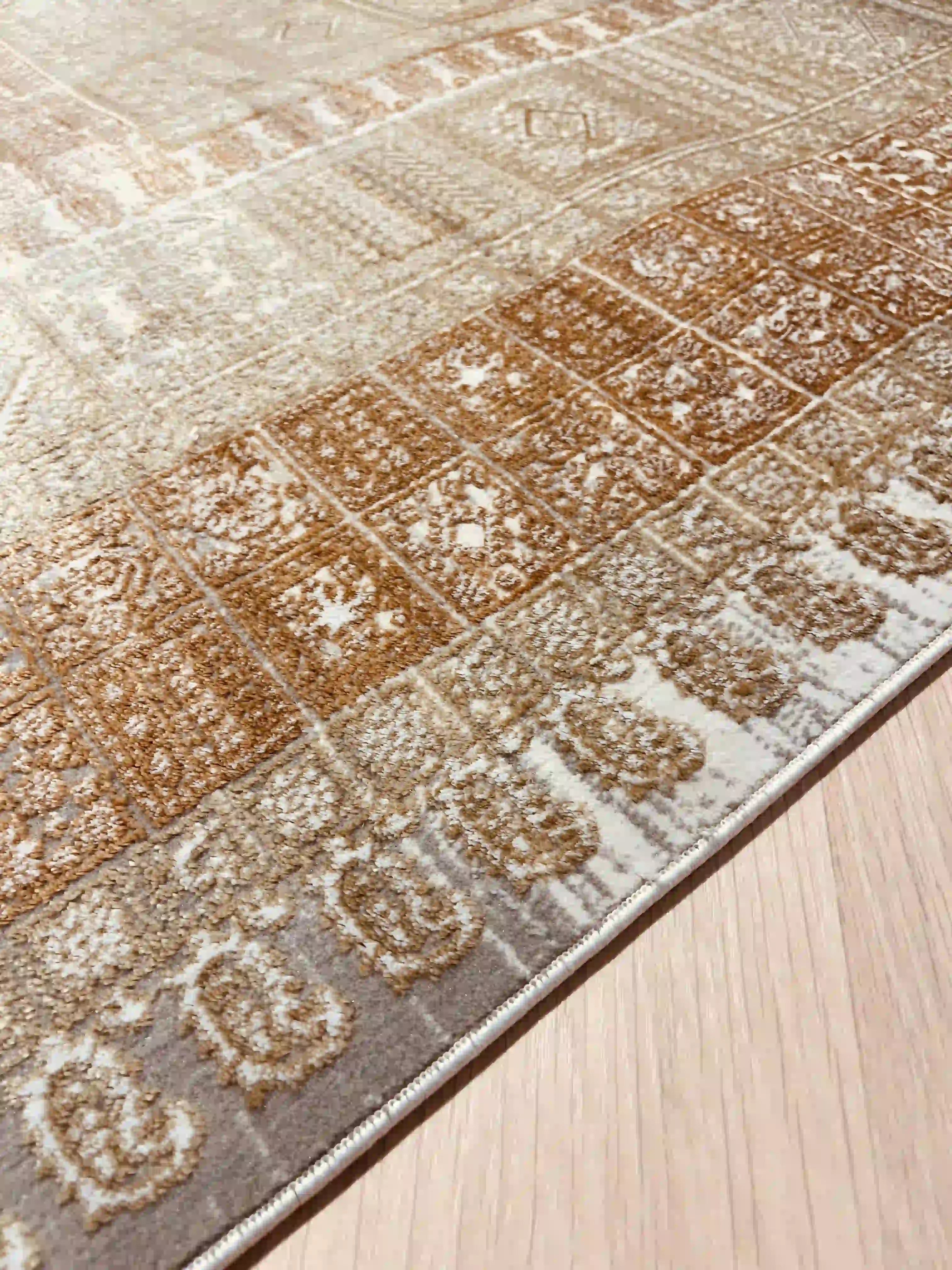 Boutique Rug 416 Orange/Beige | BOUTIQUE