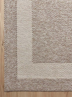 Looped rug frame 341 beige | COZY