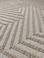 שטיח לולאות לופס 339 בז' בהיר | LOOPS