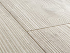 Impressive laminate flooring in a light gray concrete look 1861 Concrete wood light grey