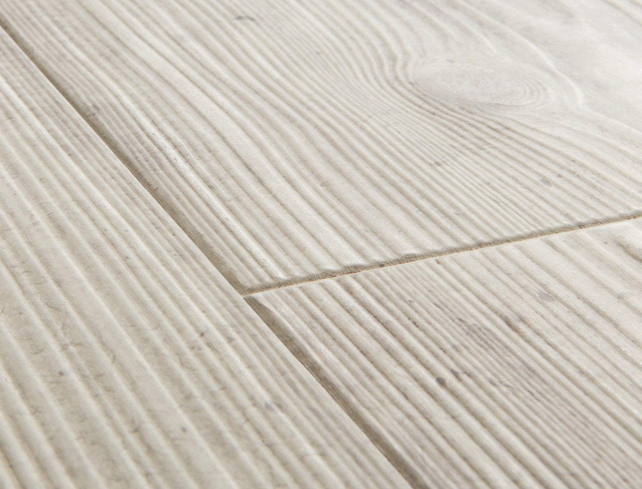Impressive laminate flooring in a light gray concrete look 1861 Concrete wood light grey