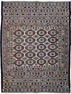 שטיח סומק מיניאטורי סוזני 917 צבעוני 138*92 | SOUMAK