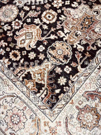 Vintage Silk Carpet 639 01 Dark Blue | SILK