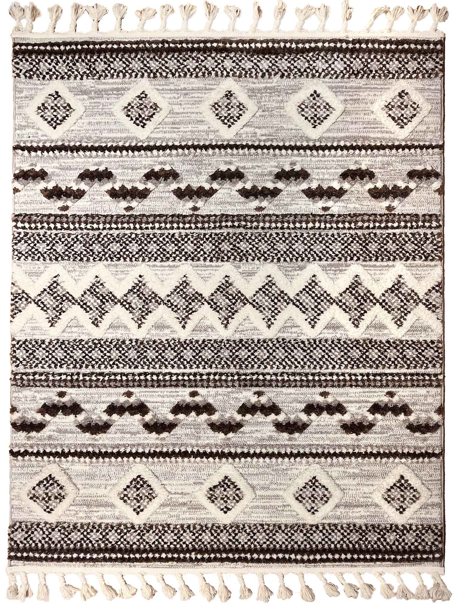 שטיח נורדי חום/אפור 334 | NORDIC