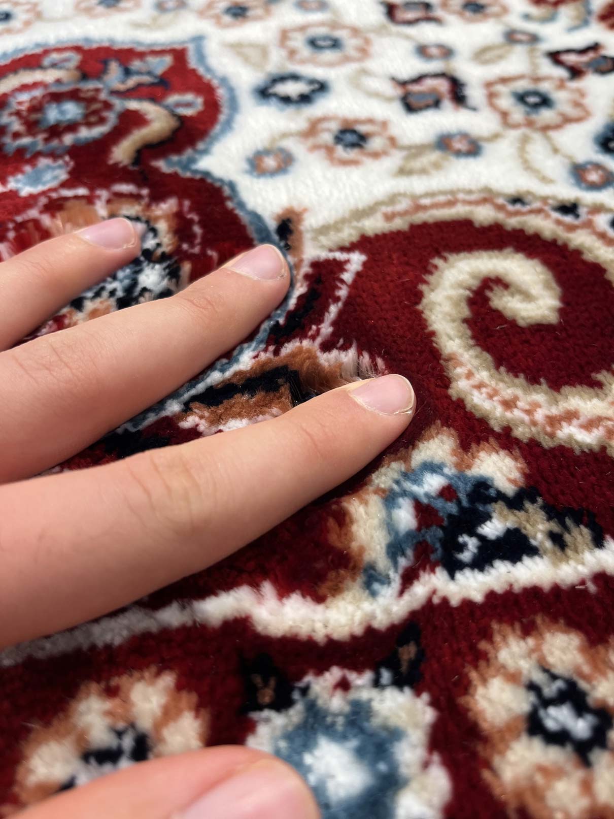 שטיח פלורה ראנר 557 אדום | FLORA