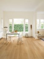 Impressive varnished oak laminate flooring, natural varnished 3106 Quick step Impressive varnished oak