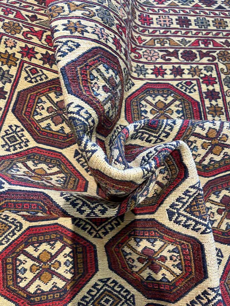 שטיח סומק מיניאטורי סוזני 917 צבעוני 138*92 | SOUMAK