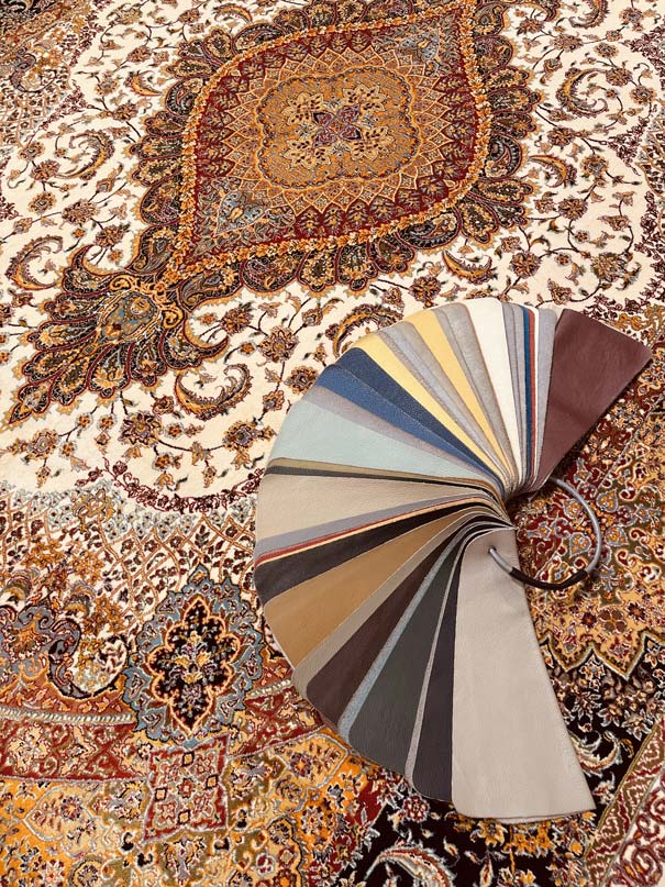 שטיח טהרן 633 בז'/כתום | TEHRAN