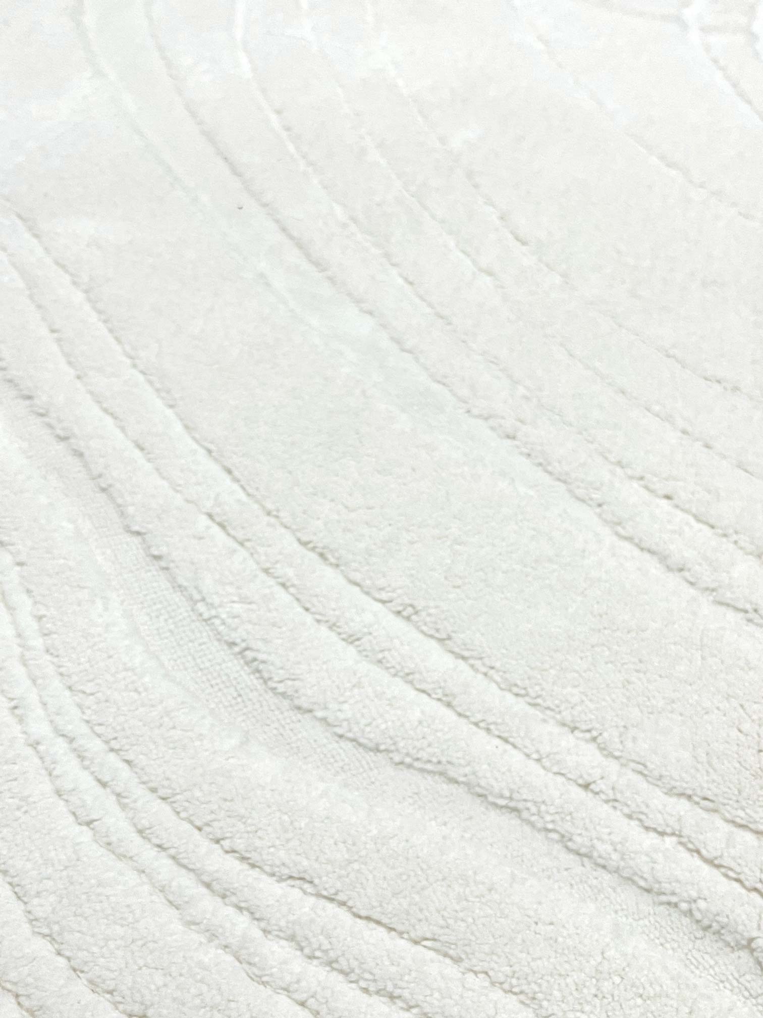 שטיח עגול אלפי 473 לבן | ALFI